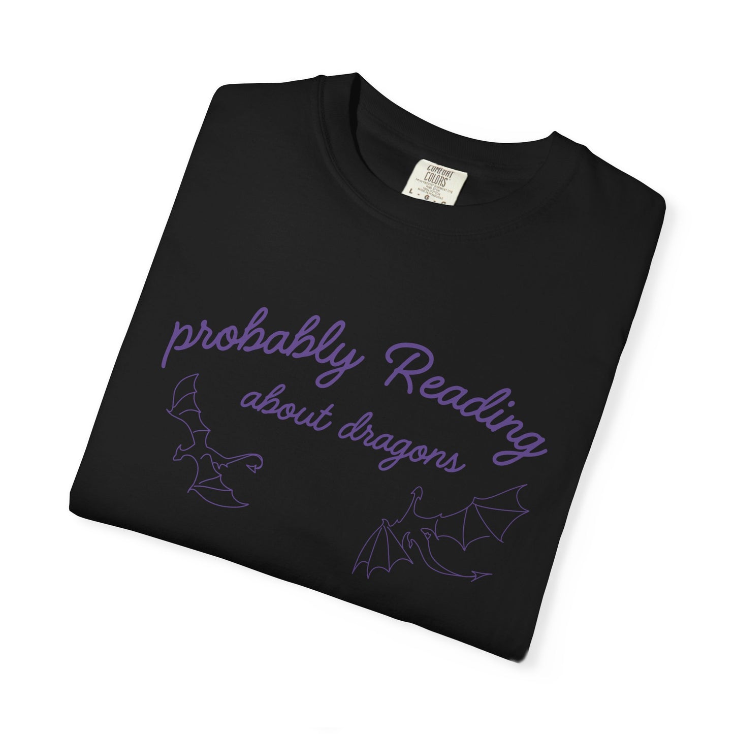 Probably Reading About Dragons T-shirt