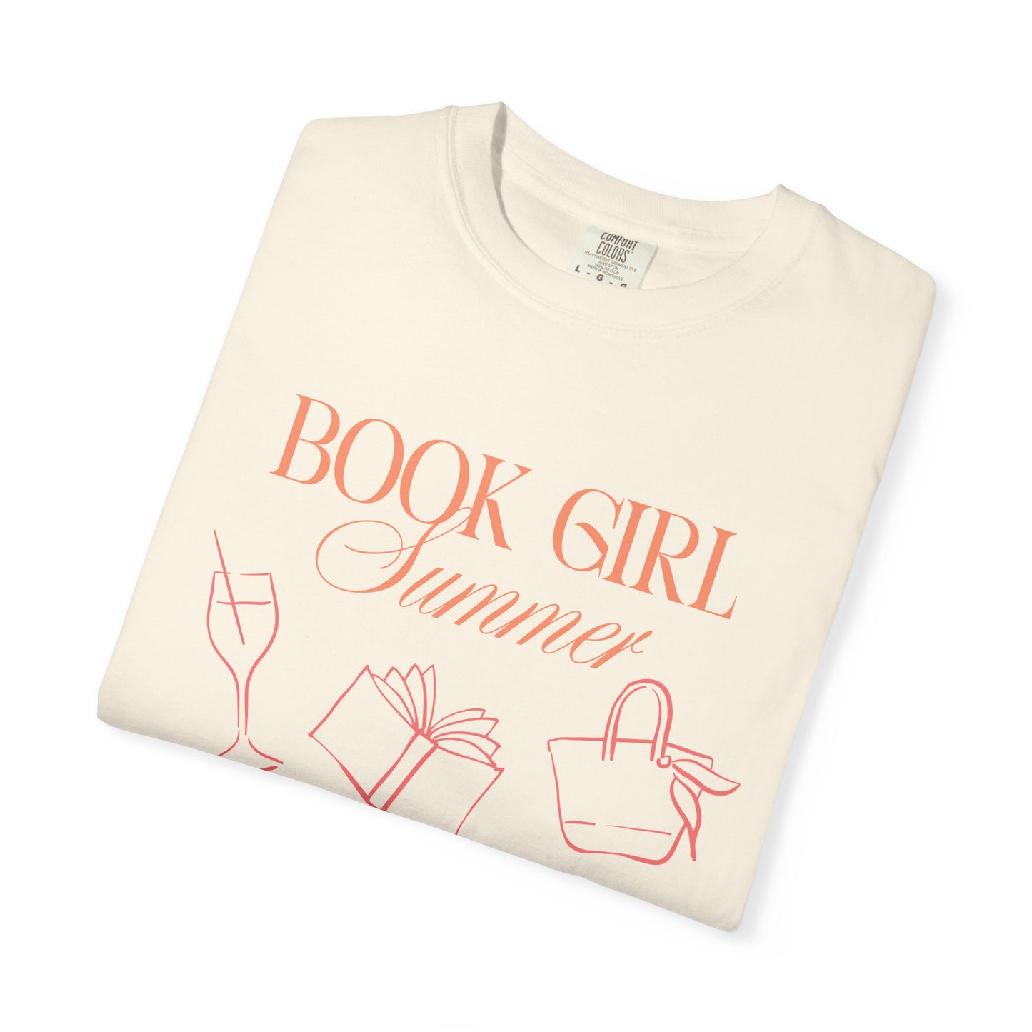 Book Girl Summer T-shirt