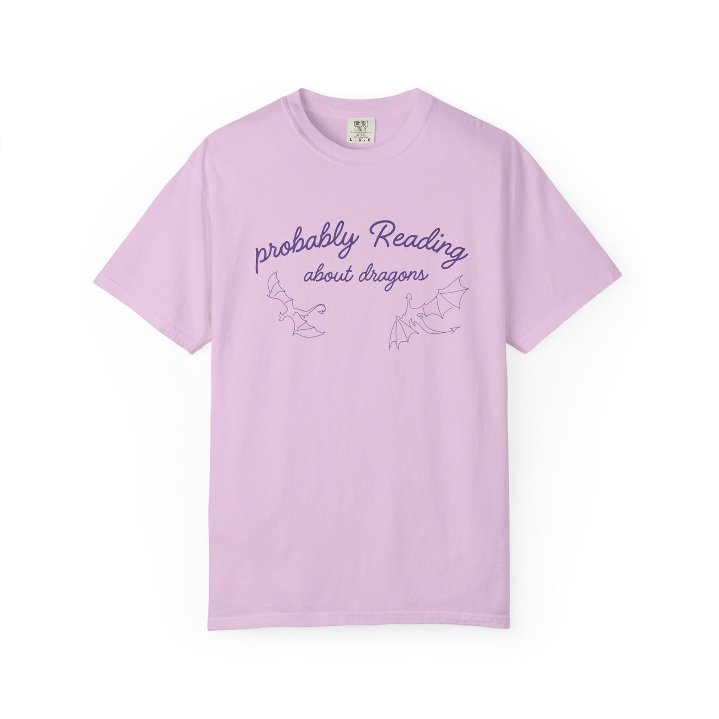 Probably Reading About Dragons T-shirt