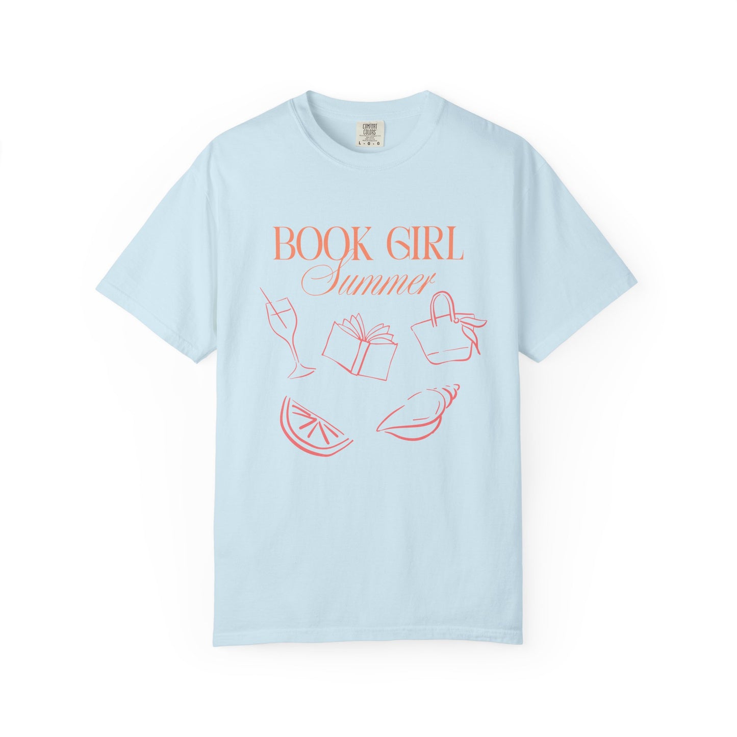 Book Girl Summer T-shirt