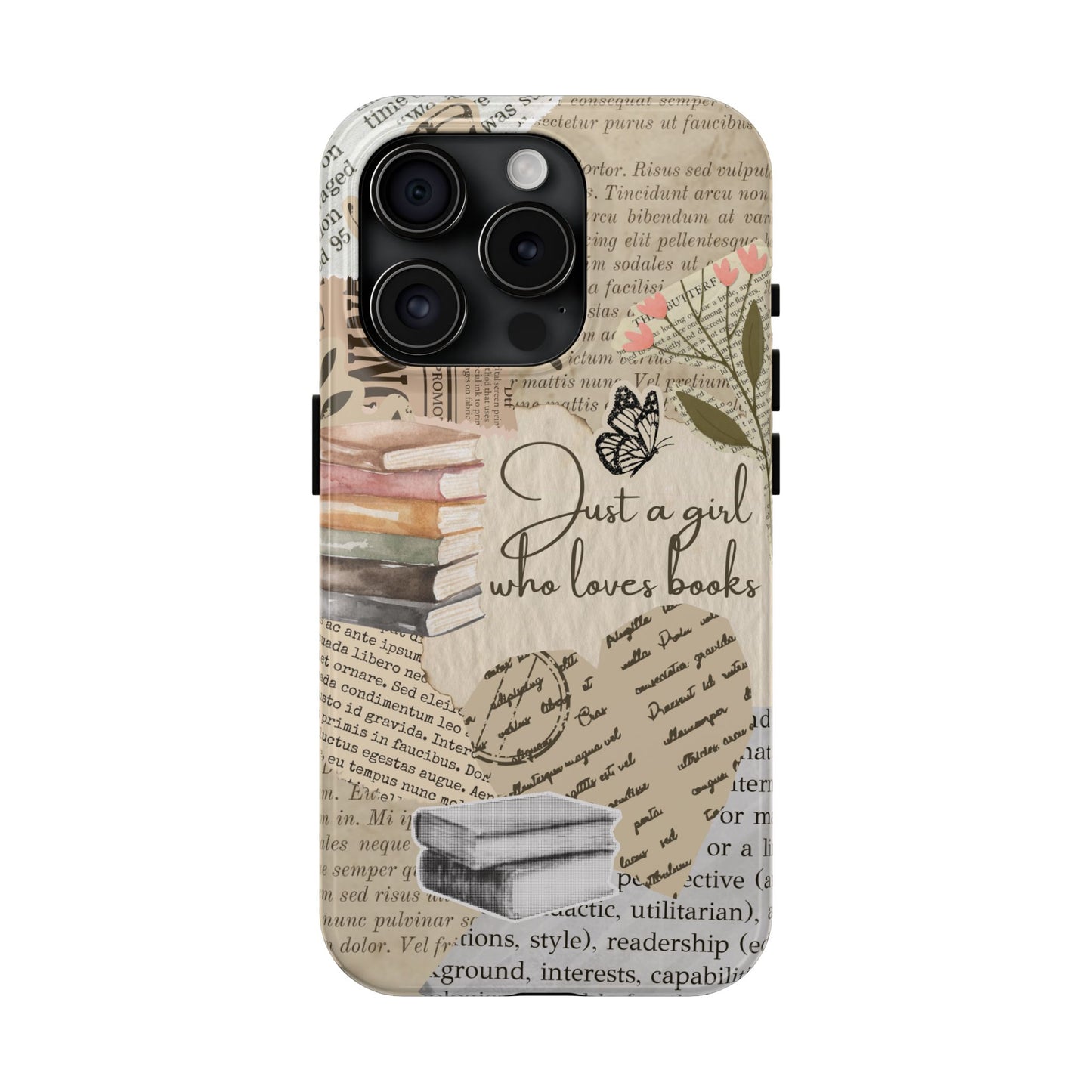 Just a girl Phone Cases