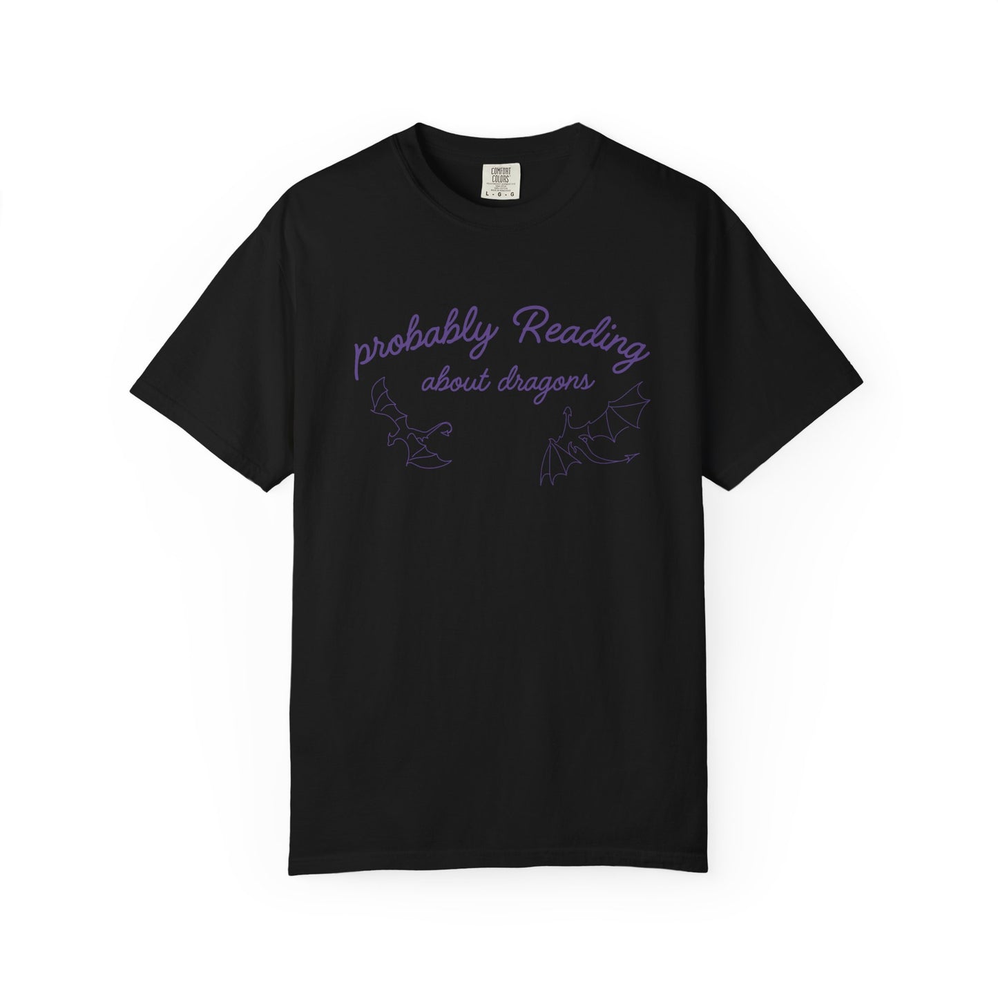 Probably Reading About Dragons T-shirt