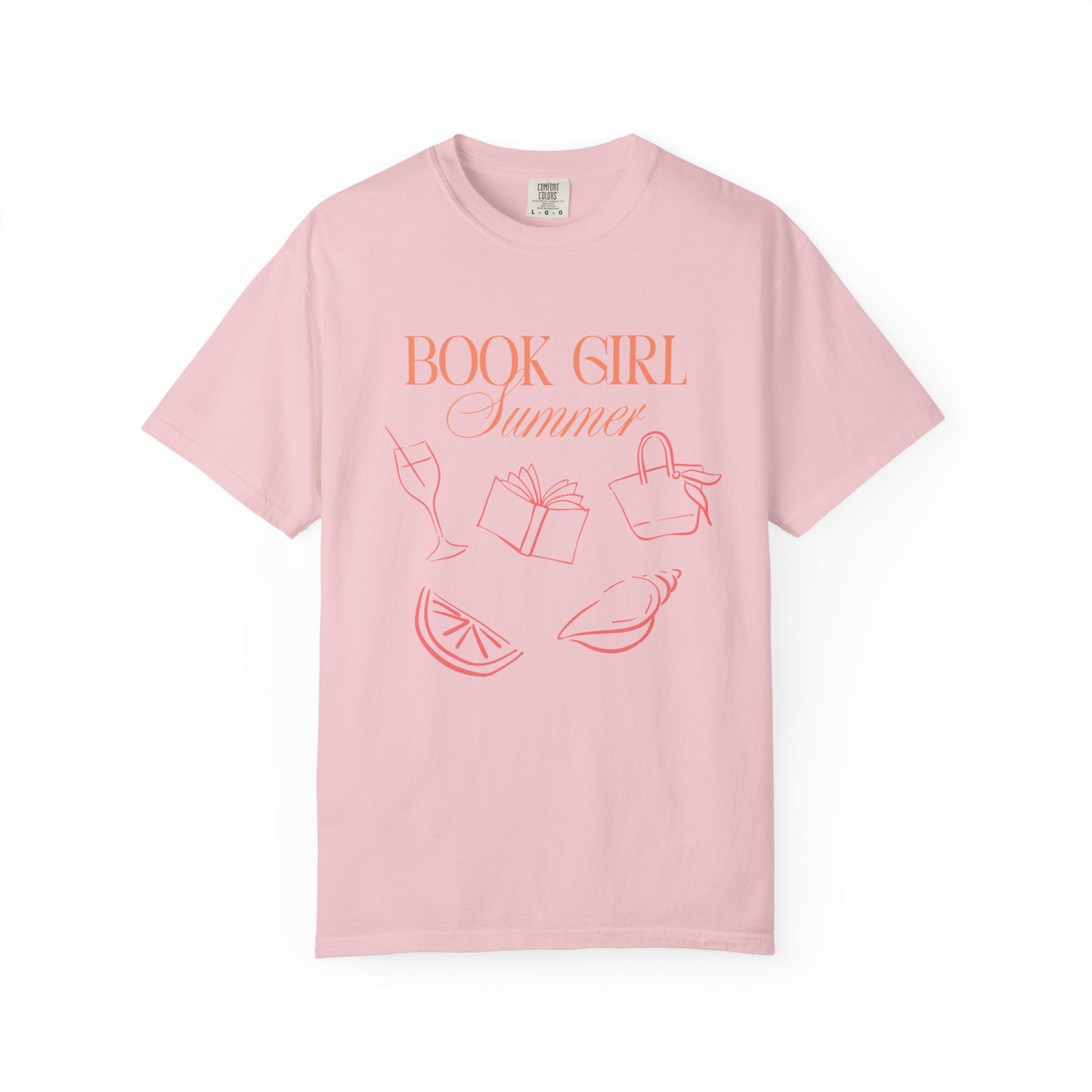 Book Girl Summer T-shirt