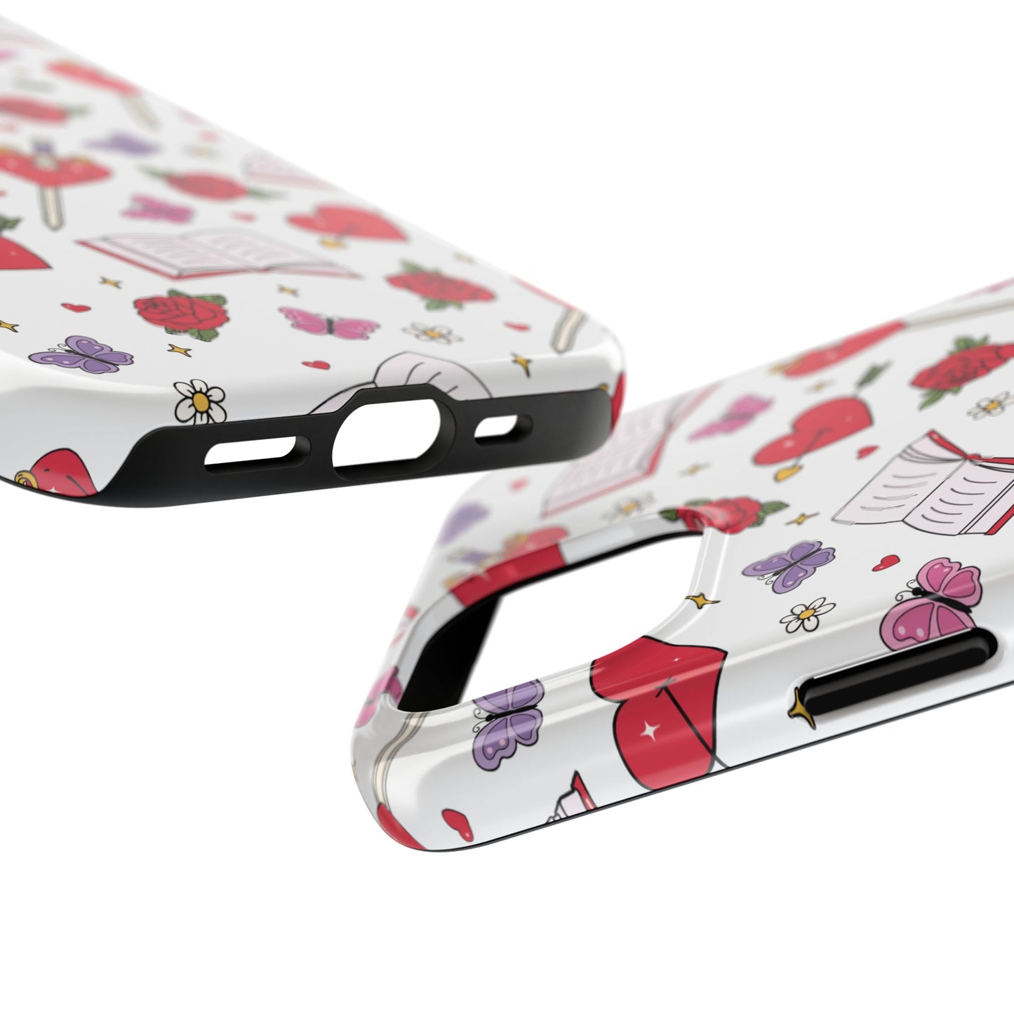 Love Etched in Roses Phone Cases