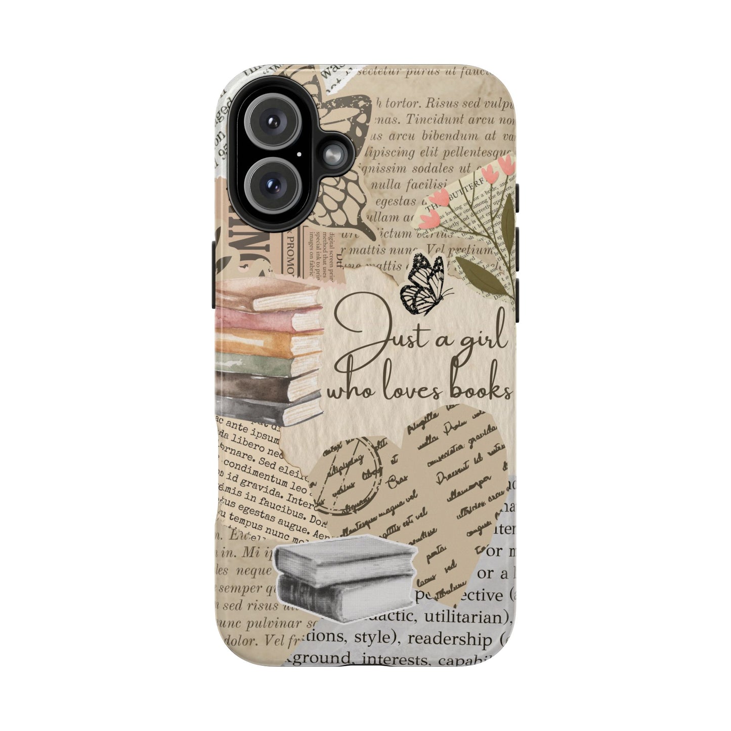 Just a girl Phone Cases