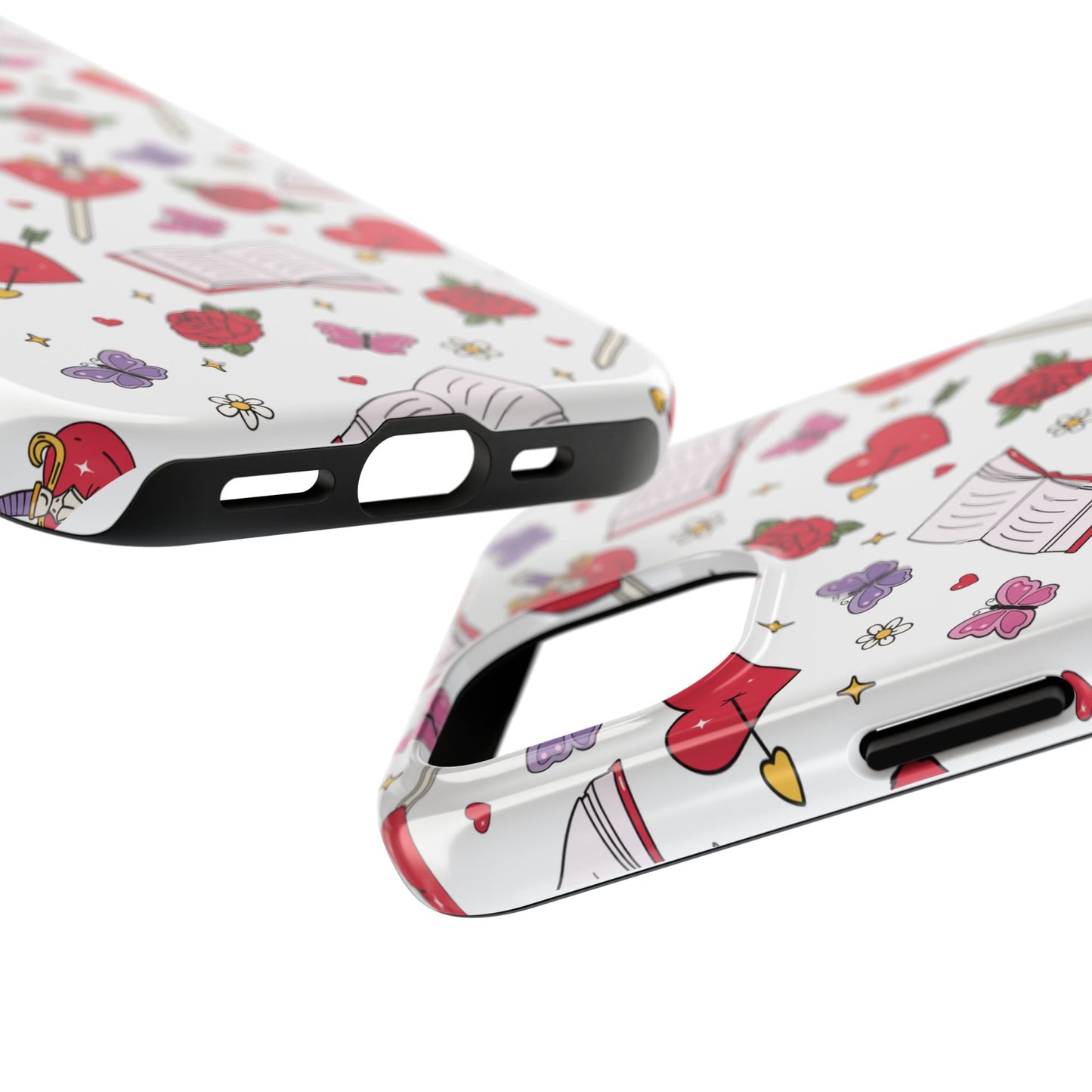 Love, Etched in Roses Phone Cases