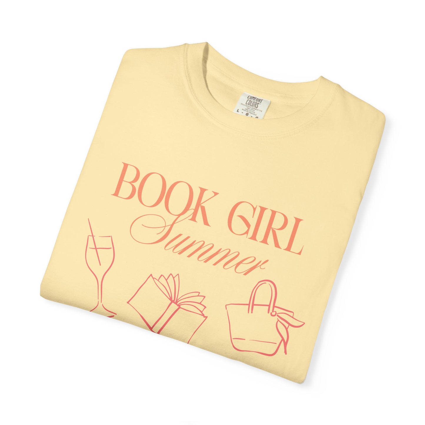 Book Girl Summer T-shirt