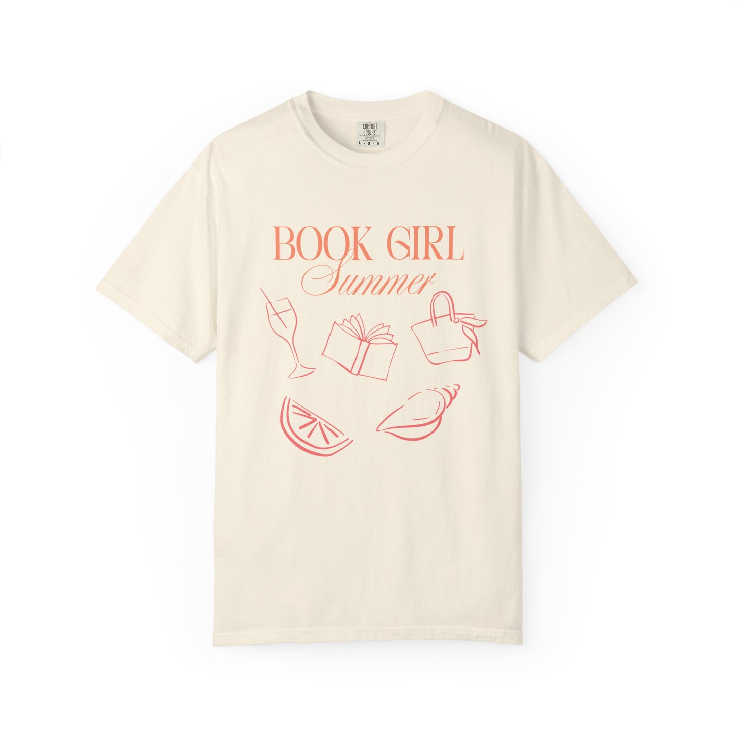 Book Girl Summer T-shirt