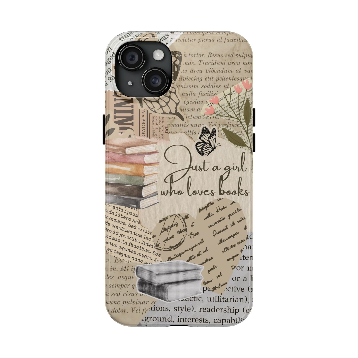 Just a girl Phone Cases