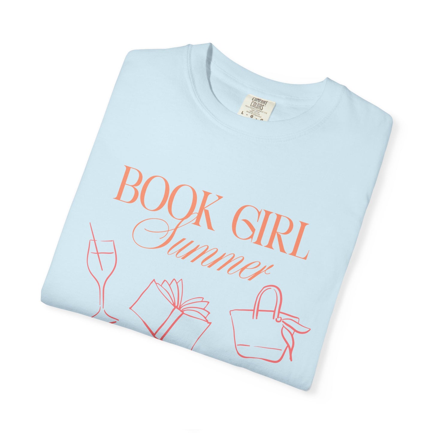 Book Girl Summer T-shirt