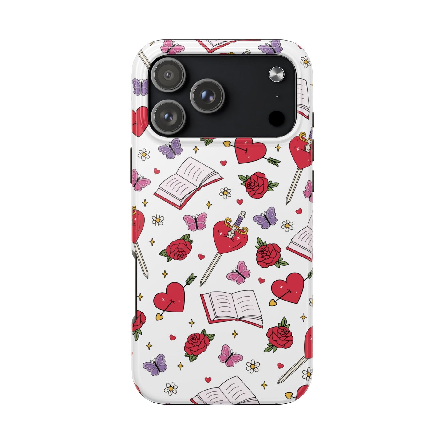 Love Etched in Roses Phone Cases