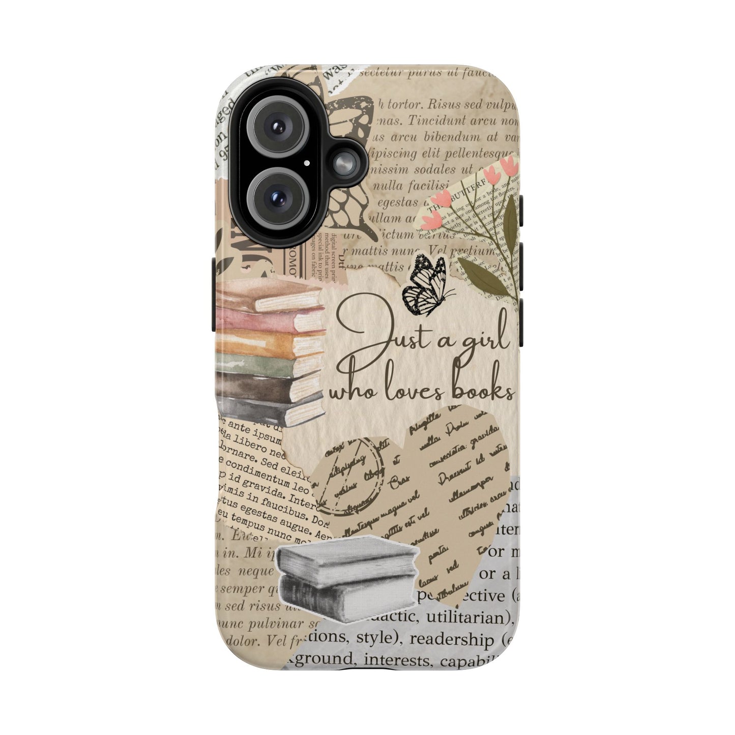 Just a girl Phone Cases