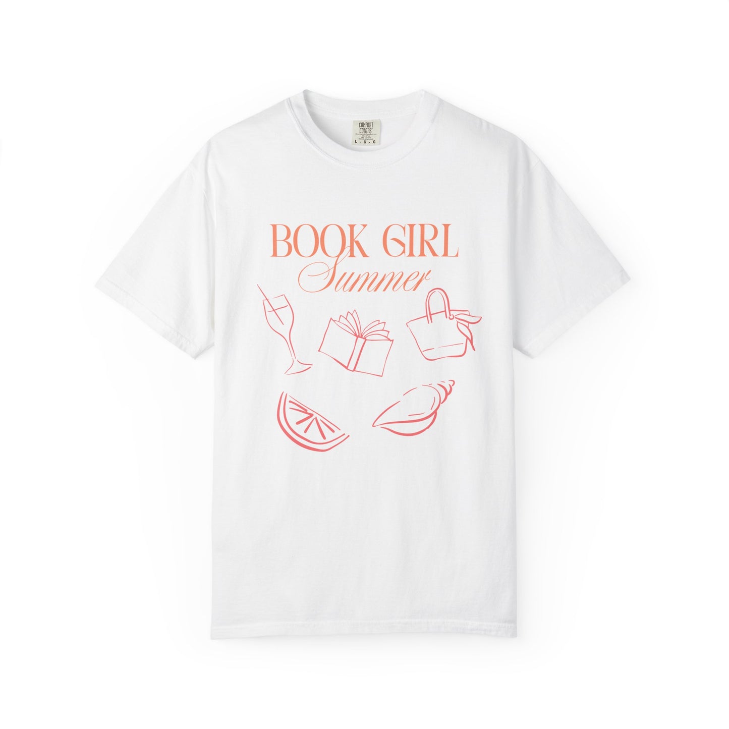 Book Girl Summer T-shirt