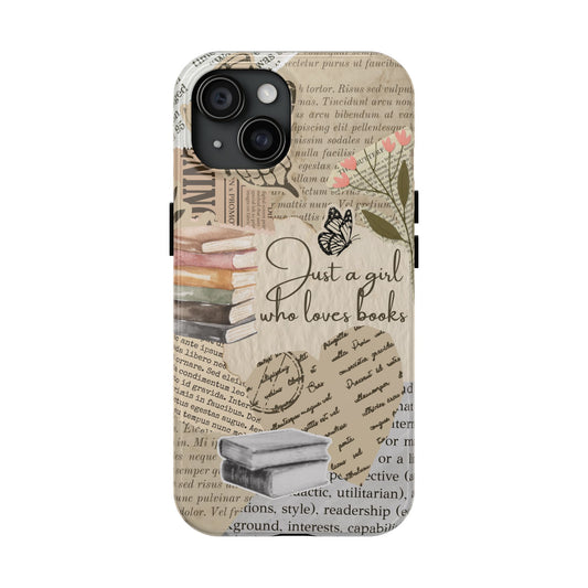 Just a girl Phone Cases
