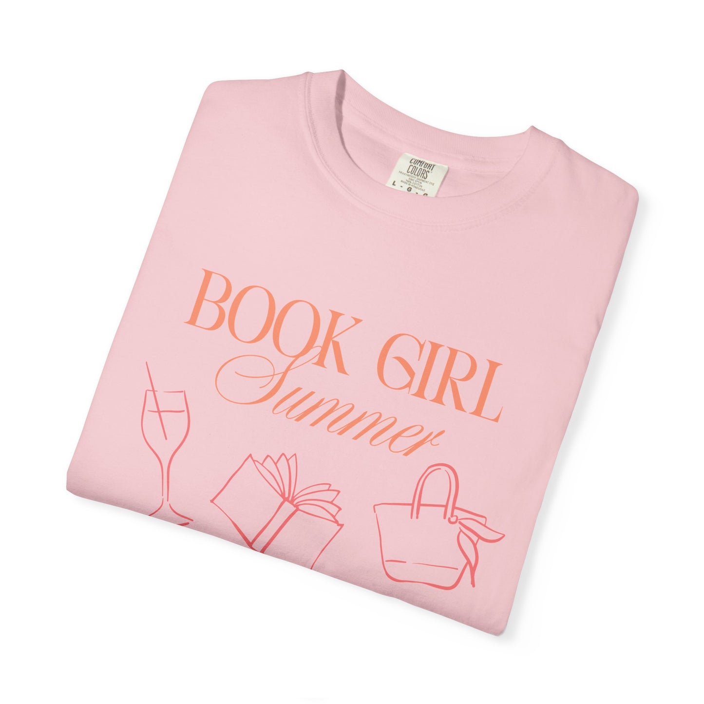 Book Girl Summer T-shirt