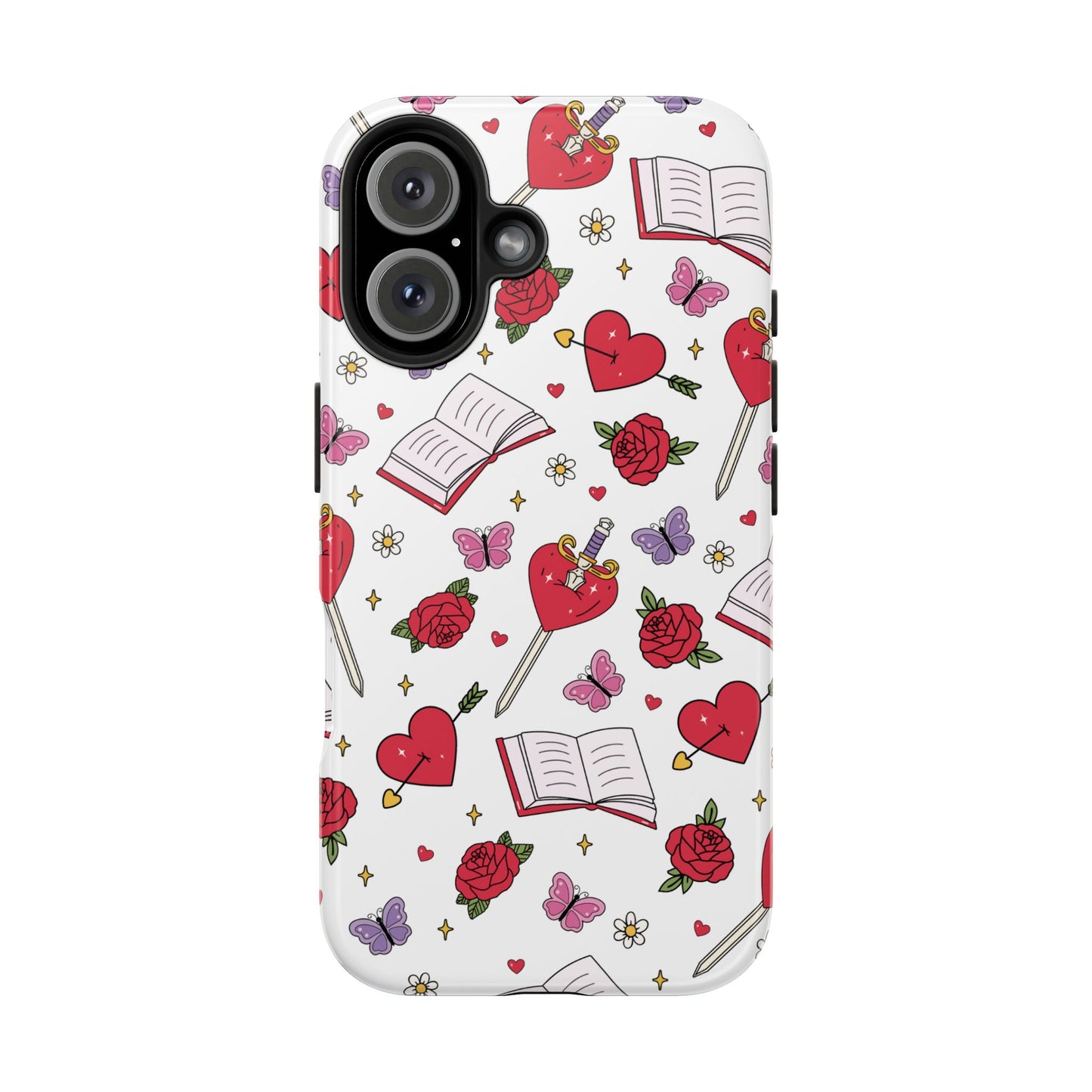 Love Etched in Roses Phone Cases