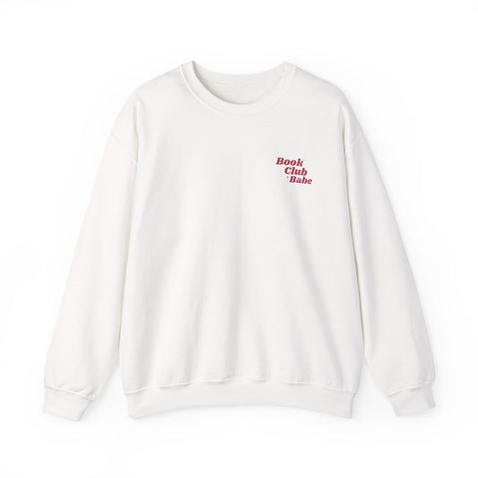 Book Club Babe Crewneck Sweatshirt