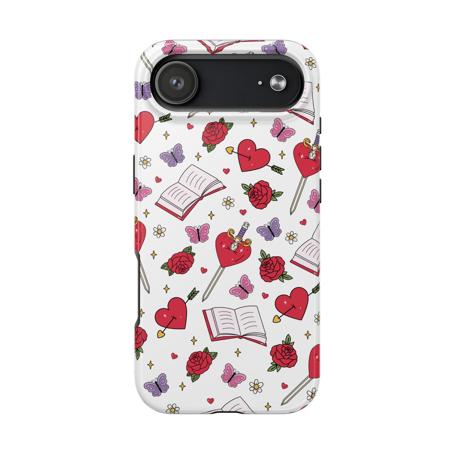 Love Etched in Roses Phone Cases