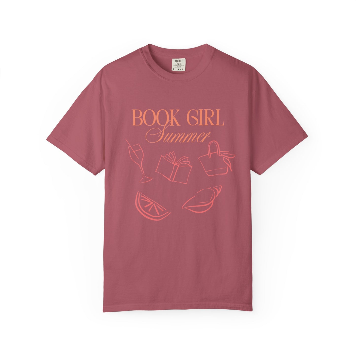 Book Girl Summer T-shirt