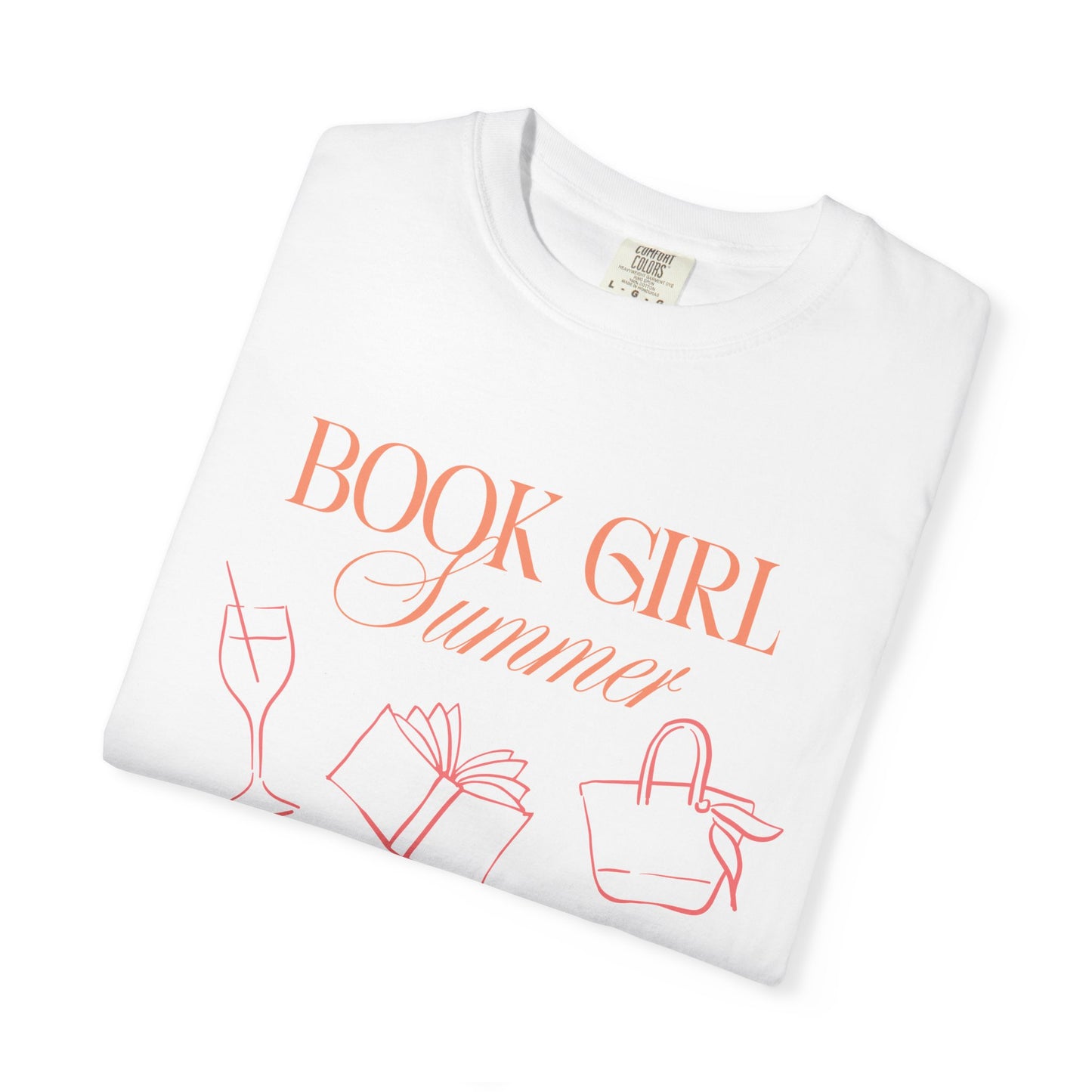 Book Girl Summer T-shirt