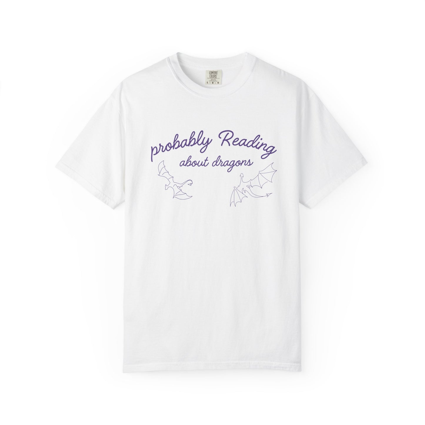 Probably Reading About Dragons T-shirt