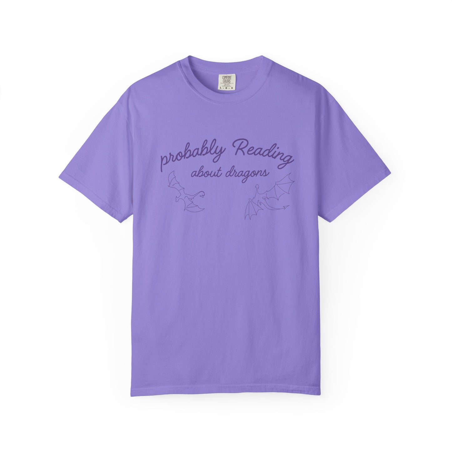 Probably Reading About Dragons T-shirt