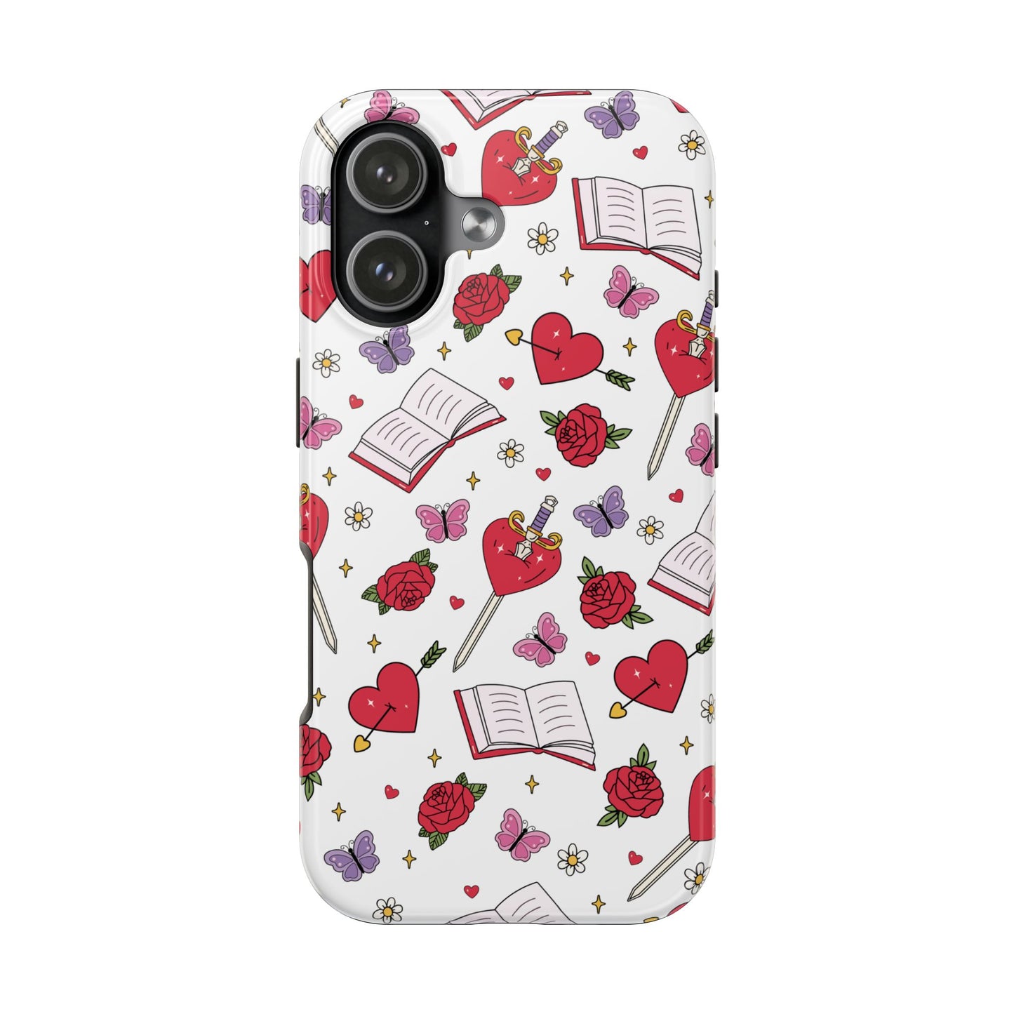 Love Etched in Roses Phone Cases