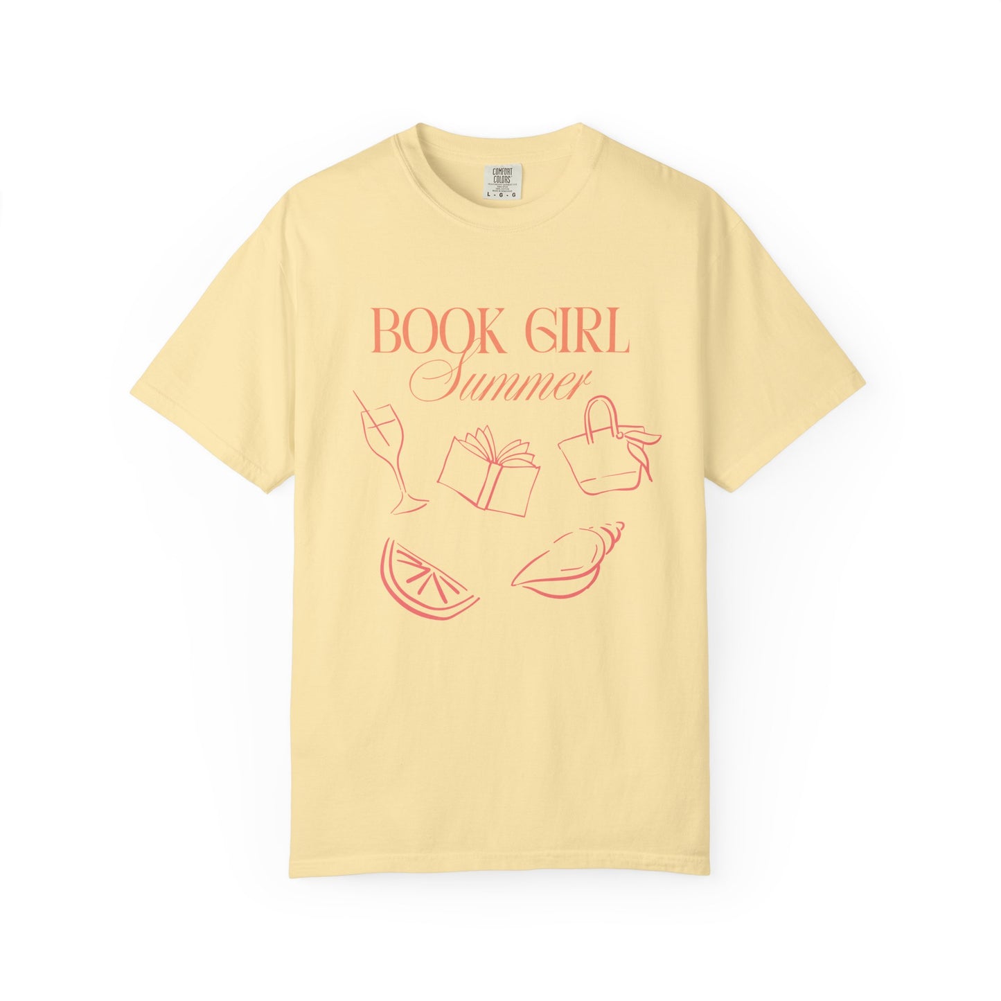 Book Girl Summer T-shirt