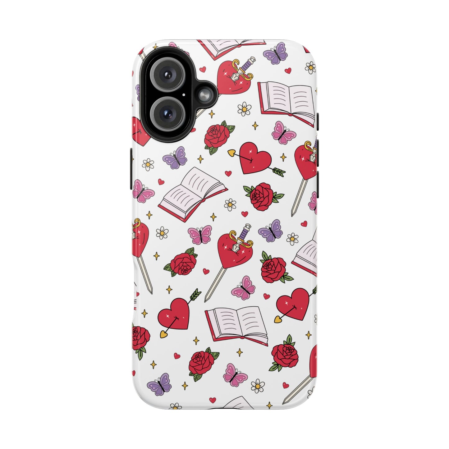 Love, Etched in Roses Phone Cases
