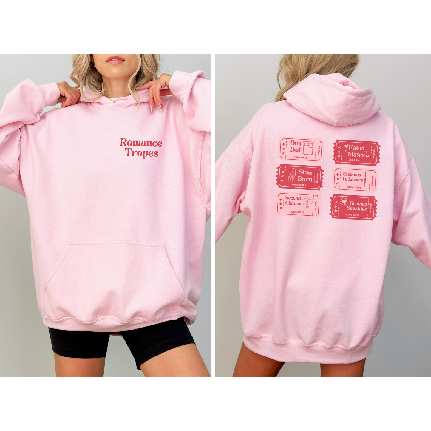 Romance Tropes Hoodie