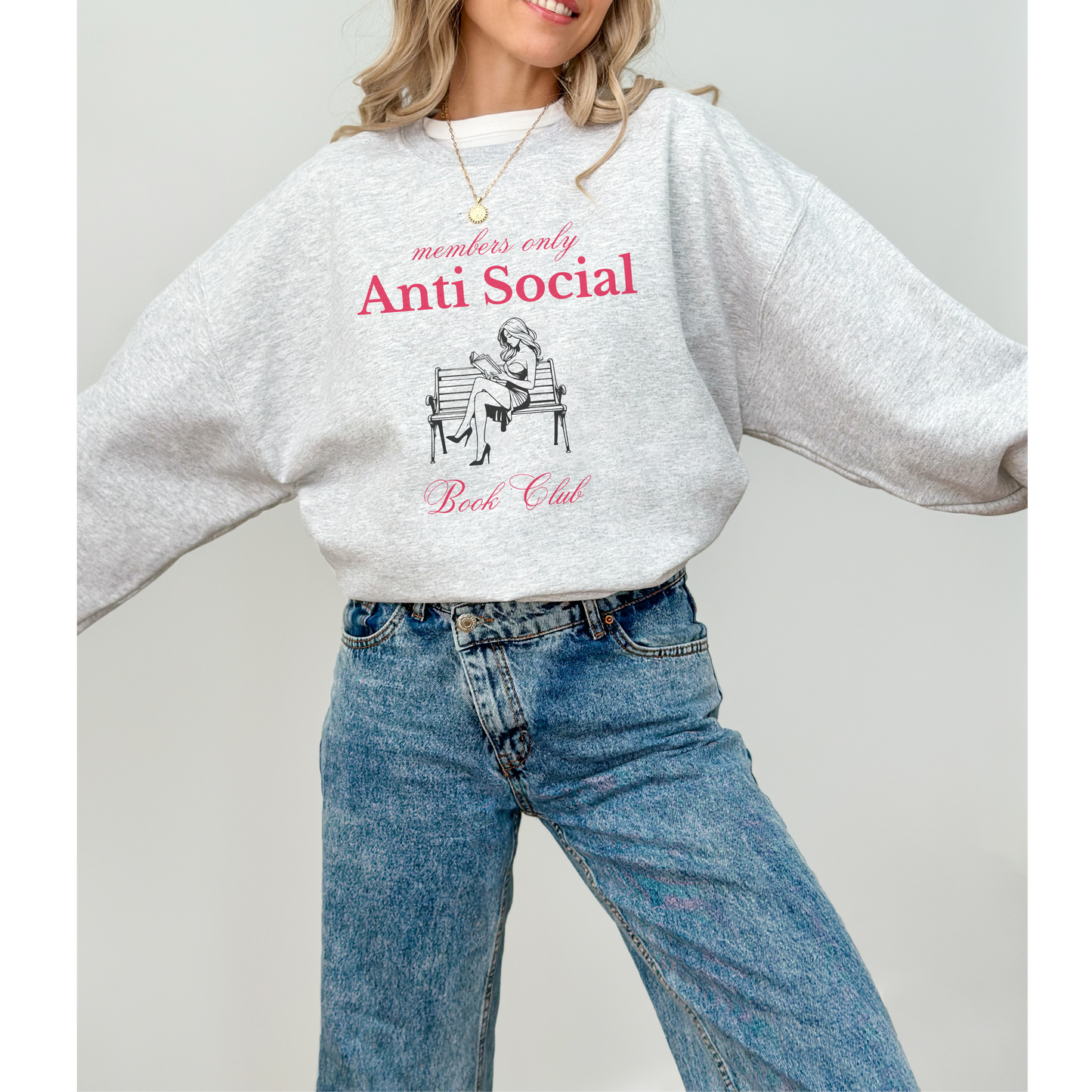 Anti Social Crewneck Sweatshirt